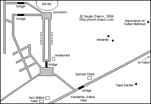 A plan of Ghazni